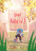 Artiste en herbe pour un anniversaire cr&eacute;atif